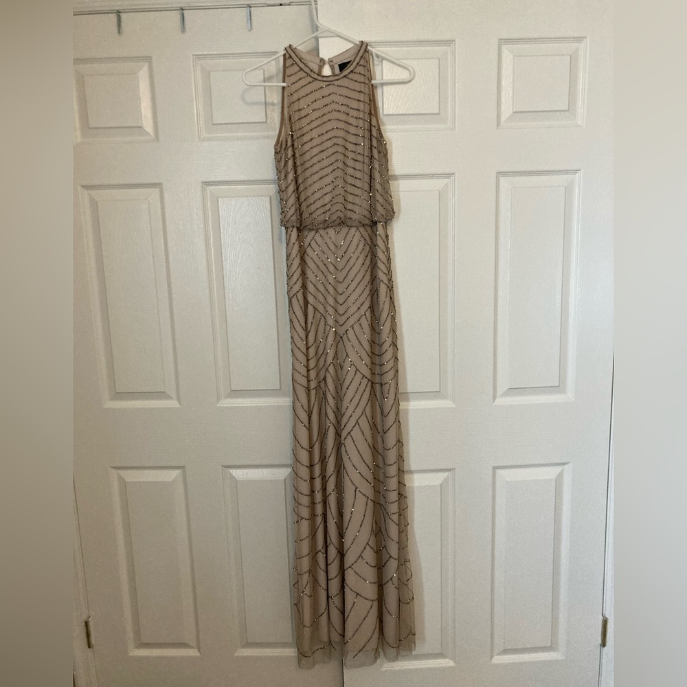 Adriana Papell/ Anthropologie formal dress